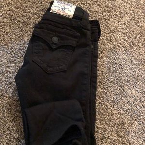 True Religion Size 24 Black jeans -